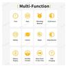 2026 New LED Digital Smart Bracelet Monitor Vibration Alarm Wristband Smart Bracelet Waterproof Smartband for Student Smart Band