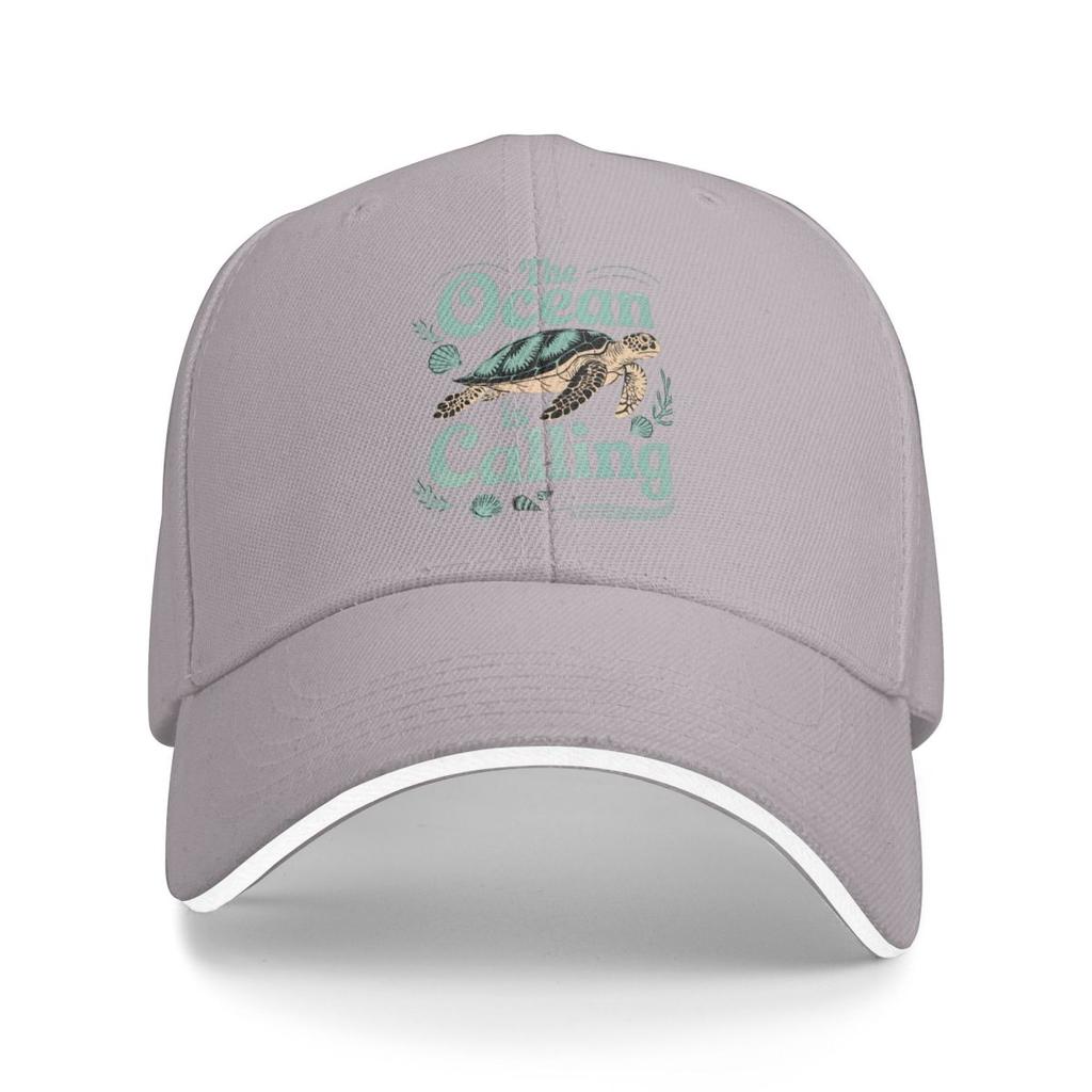 Baseball Caps The Ocean Is Calling Turtle Lover Sea Thermal Fun Casquette Unisex Women Casual Summer Hats