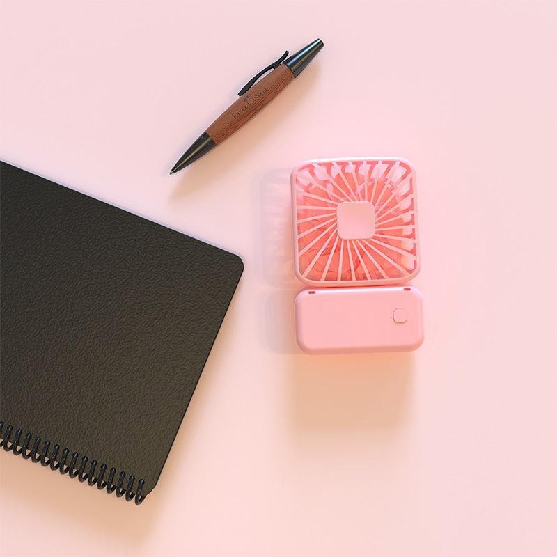 Mini Portable Fan Multi Speed Fan Adjustment Usb Charging Folding Fan Portable Desktop Office Convenient Pocket Small Fans