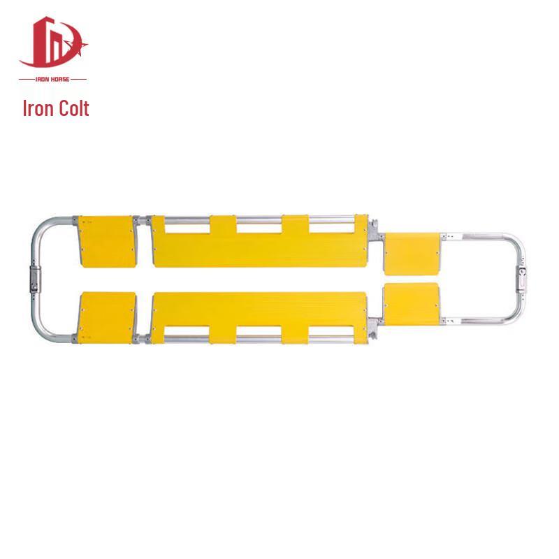 Tieju TJ-3453 Yellow Plastic Folding Shovel Stretcher