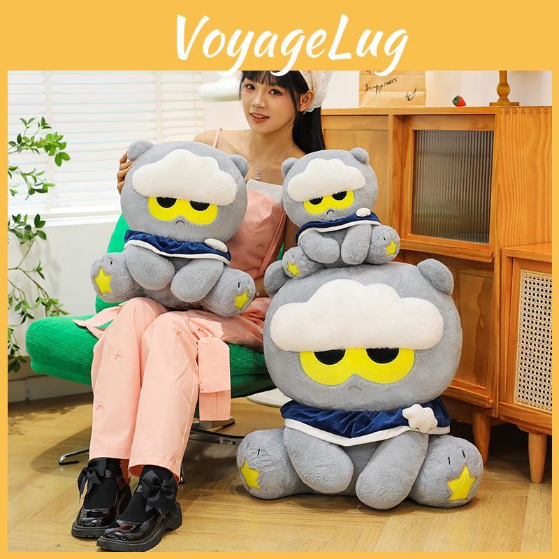 Cuter Cloud Cat Plush Dolls With Soft Embroidery Design For Kids Decor Room