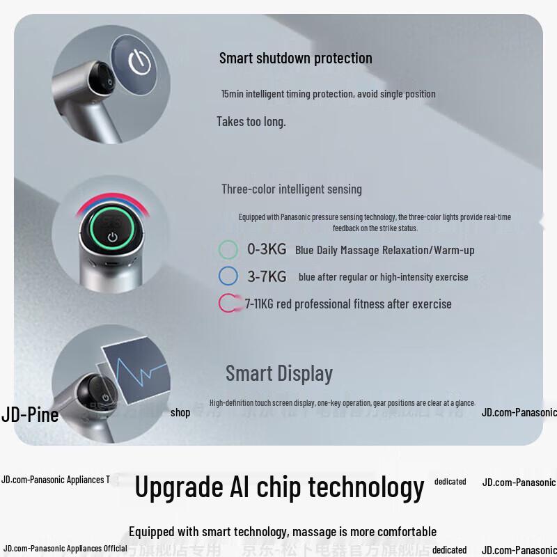 Panasonic Portable Fascia Massage Gun
