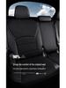 Infiniti FX35/FX37/FX45 Linen Seat Cushion Full Wrap, Five-Seat Car Cover.