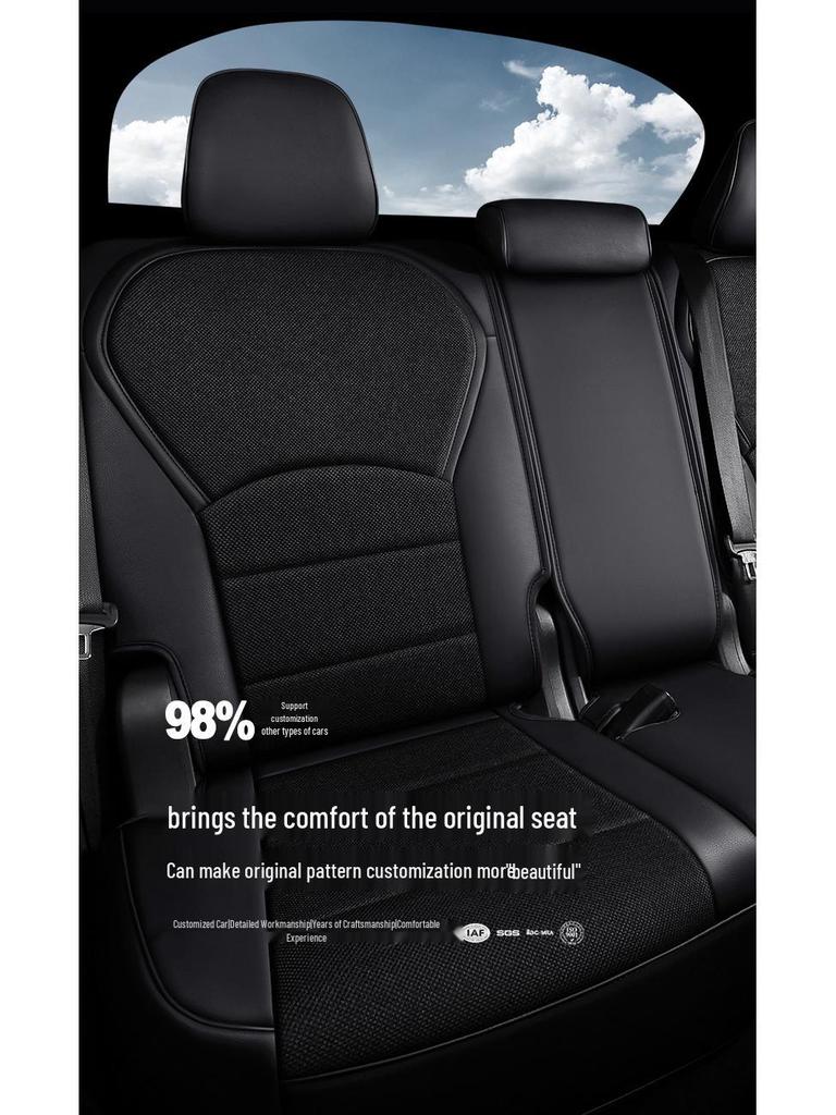 Infiniti FX35/FX37/FX45 Linen Seat Cushion Full Wrap, Five-Seat Car Cover.