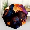 Avatar Theme Automatic Umbrella, Lightweight & Portable, 8 Rib, Perfect for Outdoor Travel, Birthdays, Christmas, Gifts.
