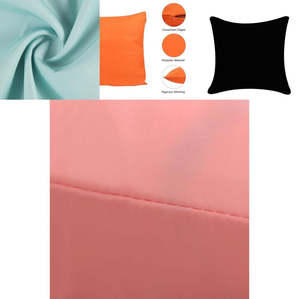 Luxurious Waterproof Garden Cushion Cover In Solid Colour Perfect For Outdoor And Indoor Use