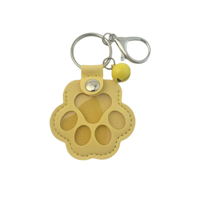 

Кулон-брелок для хранения шерсти питомца: Креативная подвеска в виде кошачьей лапки и собаки