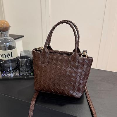 Borsa Boston Monospalla di Grande Capacità Retro con Elegante Design da Borsa a Mano
