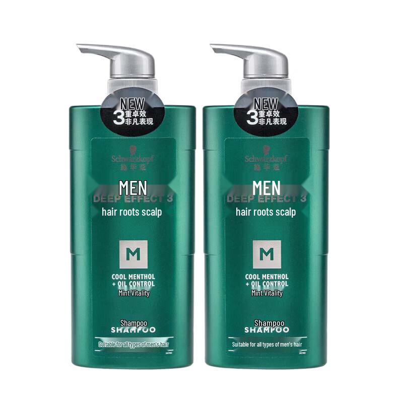 

Schwarzkopf Men s Mint Vitality Shampoo