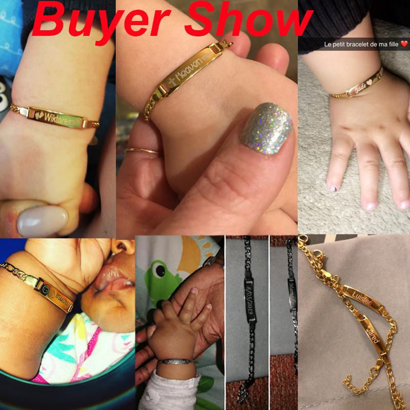 Personalized Name Bracelet VIP Link for for Boy Girl
