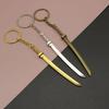 Silver Tibetan Sword Dagger Keychain Pendant