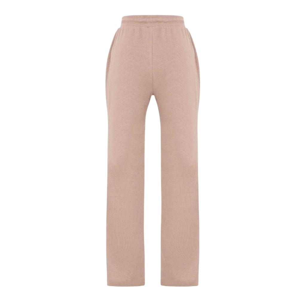 I Saw It First Womens/Ladies Ribbed Wide Leg Sweatpants