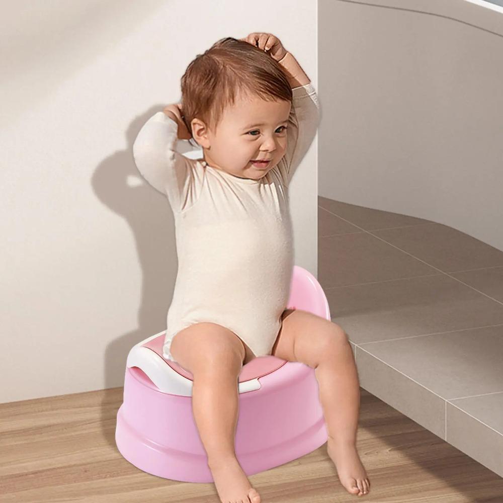 Anti-leakage Toddler Potty Reusable Baby Hygiene Toilet Easy Clean Baby Training Toilet Outdoor