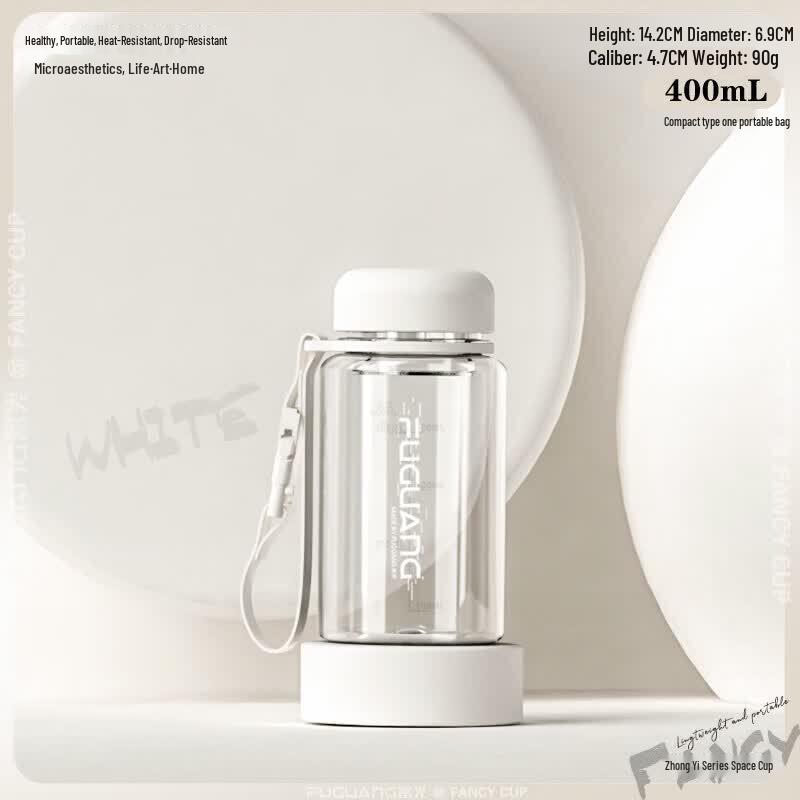 Durable Portable Sports Water Bottle with Straw
