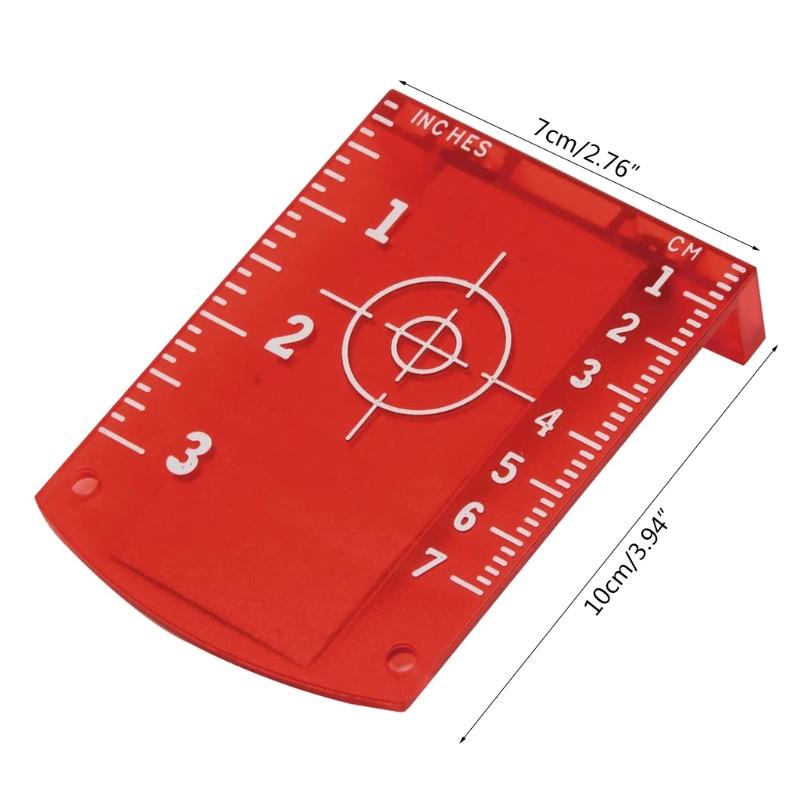 Lasers Level Meter Targets Board Targets Board Reflector green Lasers Level Objective Board ABS Board