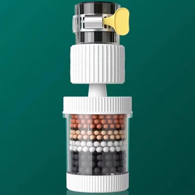 360° Rotation Water Faucet Filter Household Kitchen Faucet Mini Tap Water Clean Purifier Carbon Filter Filtration Cartridge