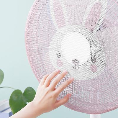 Elektrische Ventilatorabdeckung, 45 cm, Sicherheitsschutznetz, Ventilator-Staubschutz für Babys und Kinder, Fingerschutz, Einklemmschutznetz