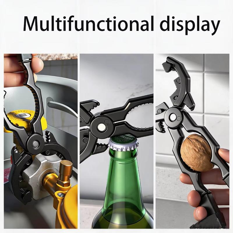 Adjustable Valve Wrench With Non Slip Handles And Sturdy Construction Perfect For Plumbing Repair Maintenance Home Projects