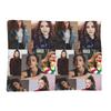 Danielle Rose Russell Blankets Soft Warm Flannel Throw Blanket Plush for Bed Living room Picnic Travel Home Sofa