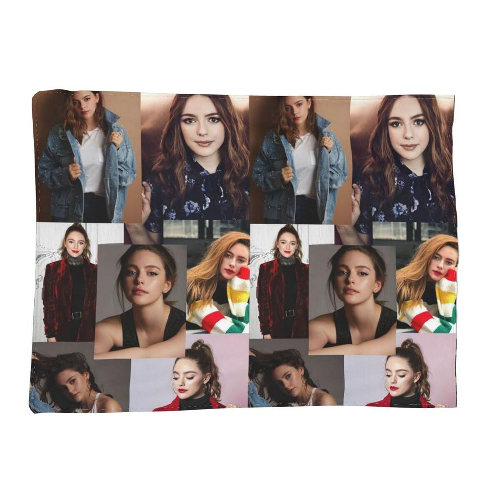 Danielle Rose Russell Blankets Soft Warm Flannel Throw Blanket Plush for Bed Living room Picnic Travel Home Sofa