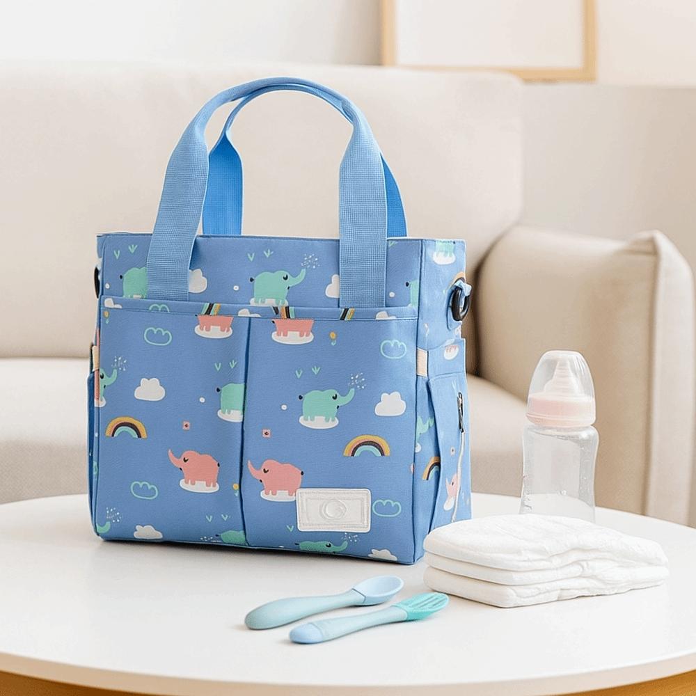 Large Capacity Baby Diaper Bag Wide Opening Baby Care Bag Crossbody Bag Mommy Bag  for Babies