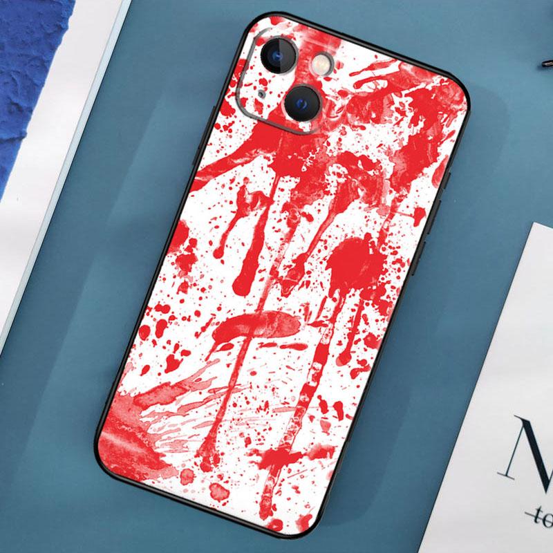 

Bloody Blood Hand Phone Case For iPhone 17 Pro Max 11 14 15 16 Pro Max 13 12 Mini 15 16 Plus 16e 17 Air Cover iPhone 17 Pro
