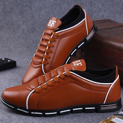 New Summer Breathable and Versatile Fashion Trend Men's Shoes Sports and Leisure Leather Shoes Large Size Men's Korean Version Trendy Shoes