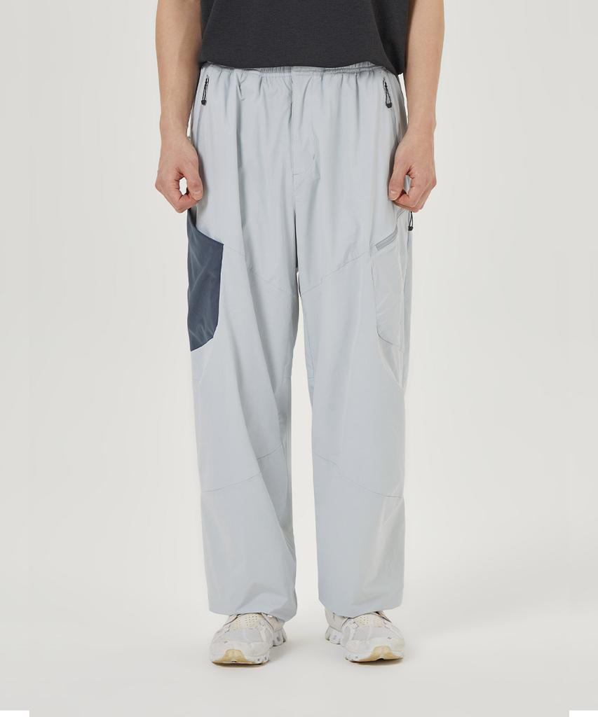 SIERRA DESIGNS Summer Moon Sol-Air Cool Wave Pants (Semi-Wide Fit) Light Grey
