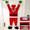 42" Climbing Christmas Hanging Santa Claus Outdoor Window Party Xmas Props Decor