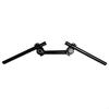 Y4UA Precise Ergonomic Design Detachable Motorcycle Handlebars for Improved Riding Comfortable and Control Easy Installation
