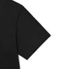 WACKY WILLY Flower Kiki Short Sleeve T-Shirt Black
