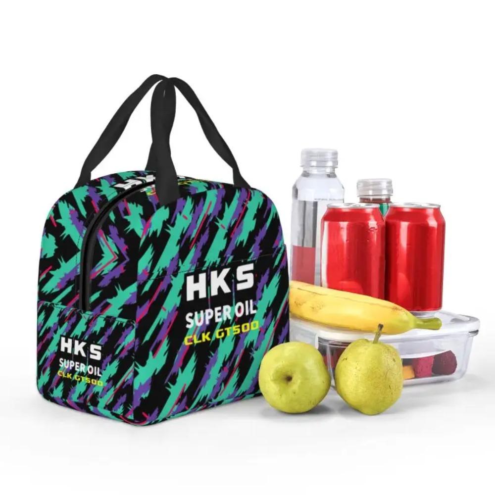 Custom H-HKSES CLK Insulated Lunch Tote Bag for Women Portable Thermal Cooler Food Lunch Box Kids School Children