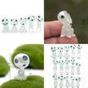 Enchanting Mini Mononoke Luminous Tree Elves Doll Ornament For Micro Landscape Bonsai