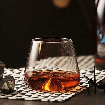 New Concave Bottom Vortex Whiskey Smelling Ice Rock Glass Der Whisky Becher XO Brandy Snifter Beer Red Wine Glasses Whisky Cup