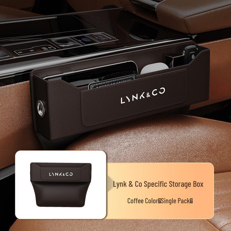 Compatible LYNK & CO Car Seat Gap Organizer 06/01/02/03/05/09 In-Car Storage Box