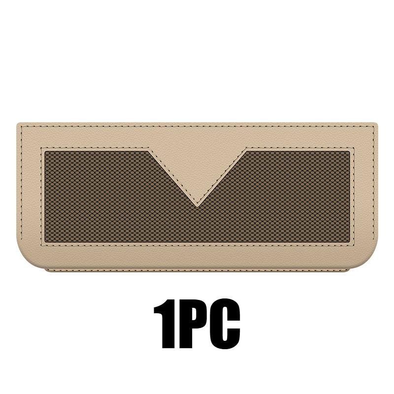 Car Seat Side Pocket Organizer, PU Leather Multifunctional Small Vehicle Console Side Storage Pouch, Automotive Gap Filler Bag