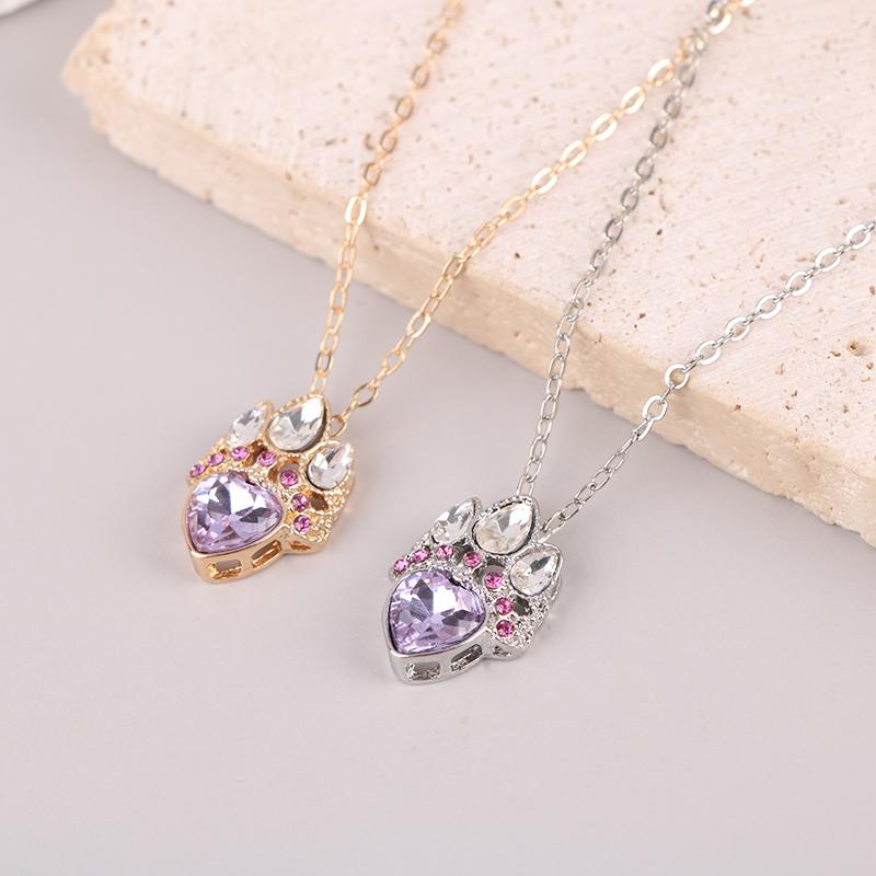 Crown Charm Necklace For Women Princess Crown Necklace Wedding Jewelry Rapunzel Accessories Gift