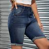 Women's Denim Classic Versatile High Waist Fashionable Shorts