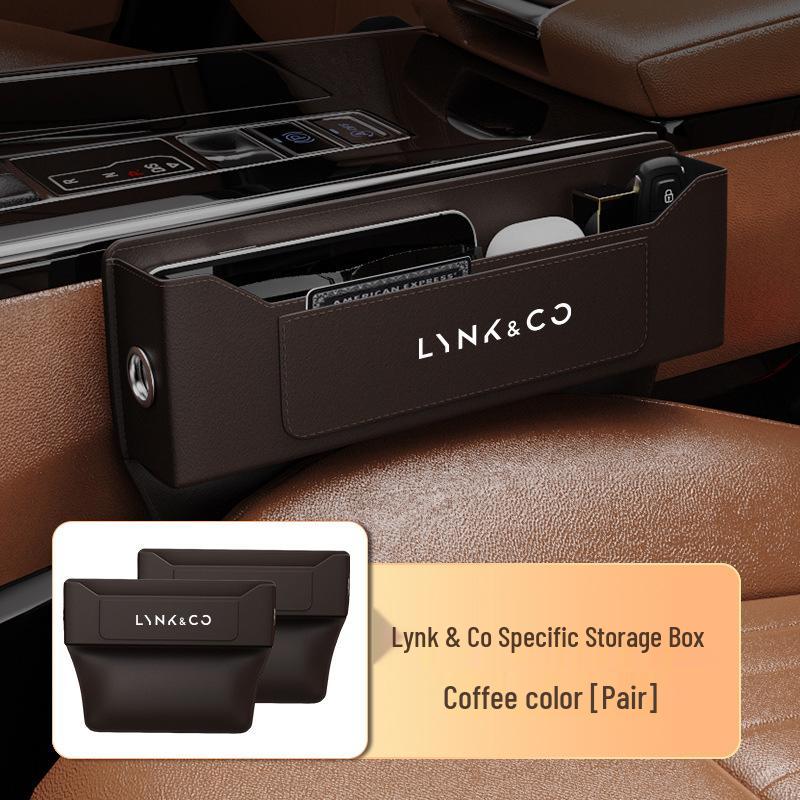 Compatible LYNK & CO Car Seat Gap Organizer 06/01/02/03/05/09 In-Car Storage Box