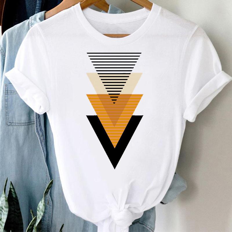 Women Print Tee Top Travel Sweet Lovely Style Trend 90s Summer Fashion Tshirt Short Sleeve Lady Female Clothing Casual Graphic T-shirt