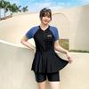 Extreme Swimsuit Women's 1011 New Fashion Sports Sexy Conservative Skinny Training Special One-piece Soaking Hot Spring Swimsuit