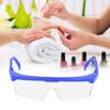 Adjustable Temples Dust Proof Goggles Lightweight UV Protection Eyewear Manicure Salon Safety Use