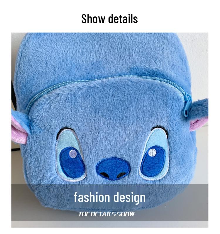 Cute Cartoon Doll Plush Backpack for Girls