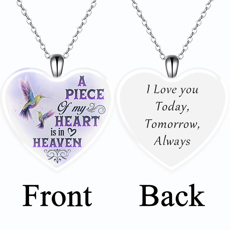 

Модные ювелирные изделия, подвеска с кристаллами любви, ожерелье с птицей мечты, английский