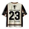2026 Celebrity Design Shirt, Popular T-shirt, Coffee, Magic and Energy, No. 23 T Shirt, Adults Quick Drying Short Sleeves Tee