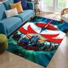 3D G-Grendizer Comic Anime Cartoon Manga Carpet Rug Art for Living Room Decor Home Bedroom Gift Fans Area Rug Non-slip Floor Mat
