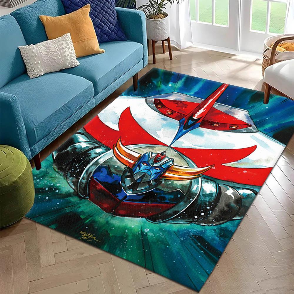 3D G-Grendizer Comic Anime Cartoon Manga Carpet Rug Art for Living Room Decor Home Bedroom Gift Fans Area Rug Non-slip Floor Mat
