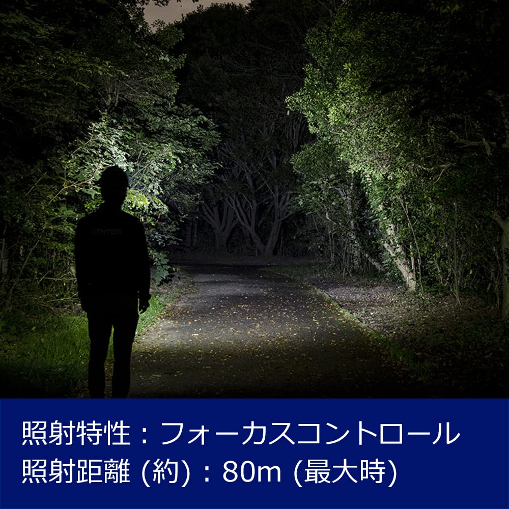 GENTOS GH-118RG USB Rechargeable LED Headlamp, ANSI Compliant, 650 Lumens, 10 Hours of Operational Runtime, Rear View Illumination, Requires Dedicated