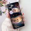 For Vivo V40 Lite 5G IDN Case V2417 Clear Cute Cat Fashion Butterfly Love Painted Soft Phone Case For Vivo V40 Lite 4G IDN Cover