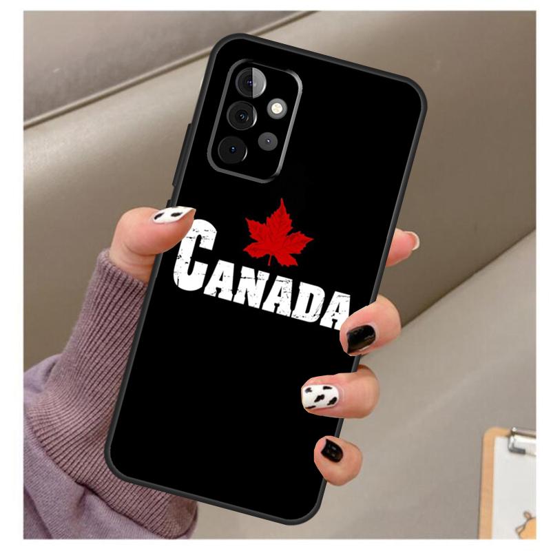 Canada Canadian Flag Case For Samsung Galaxy A34 A54 A14 A06 A16 A26 A36 A56 A12 A32 A52 A13 A33 A53 A15 A35 A55